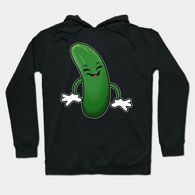 Funny Zucchini Hoodie by Imutobi